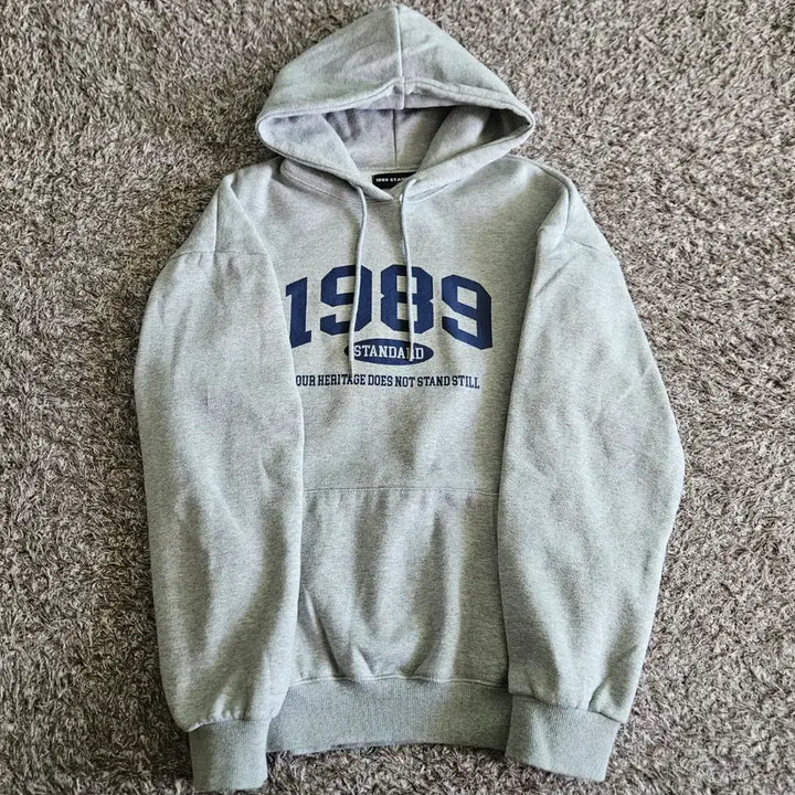 [BUNJANG] 1989 Standard Hoodie Gray L / 1989 스텐다드 후드티 그레이 L
