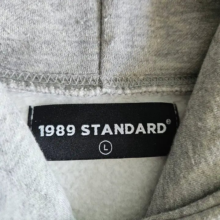 [BUNJANG] 1989 Standard Hoodie Gray L / 1989 스텐다드 후드티 그레이 L