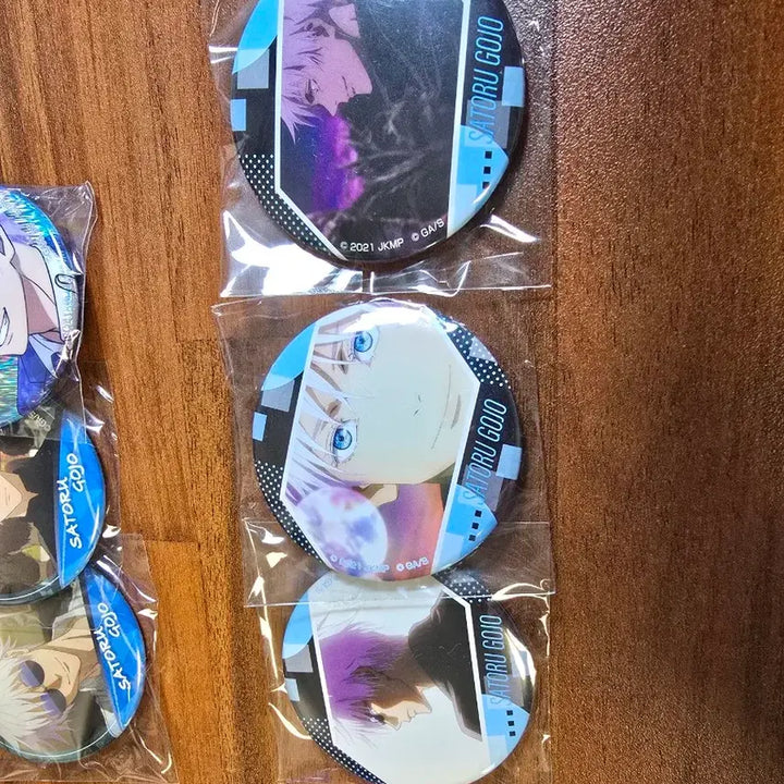 [BUNJANG] Jujutsu Kaisen Gojo Satoru Can Badge / 주술회전 회옥옥절, 극장판 고죠 캔뱃지 판매합니다