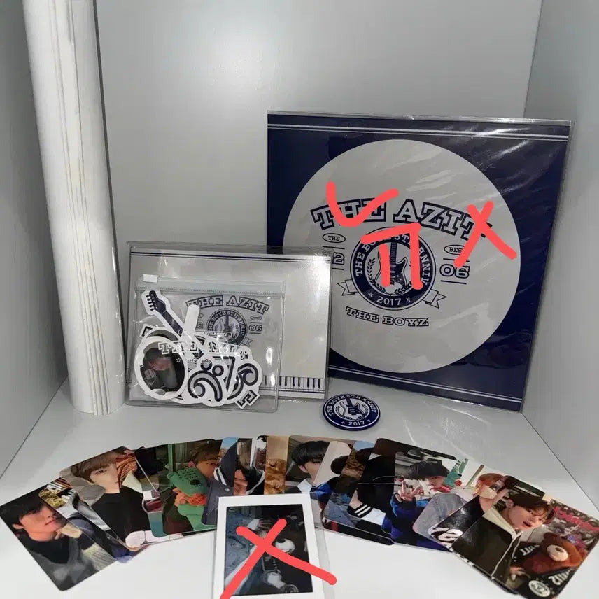 [BUNJANG] The Boyz The Azit Goods Bundle Set / 더보이즈 더아지트 굿즈 일괄 (뱃지 세트 추가)