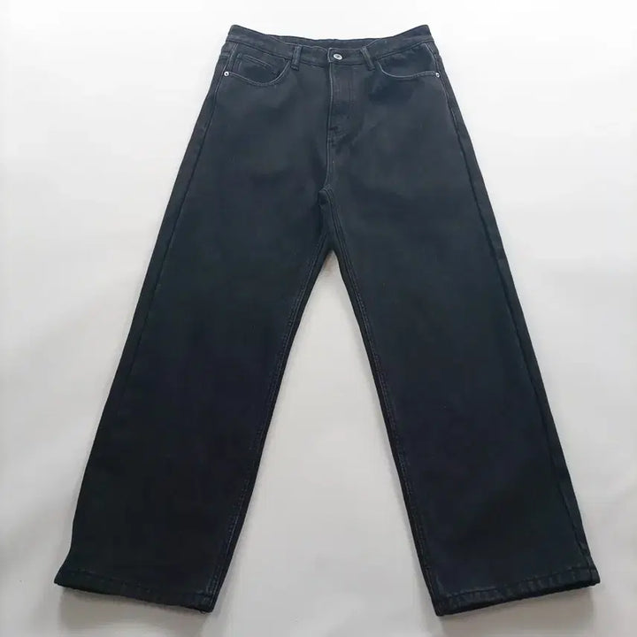 [BUNJANG] Vintage Denim Straight Black Jeans Men&