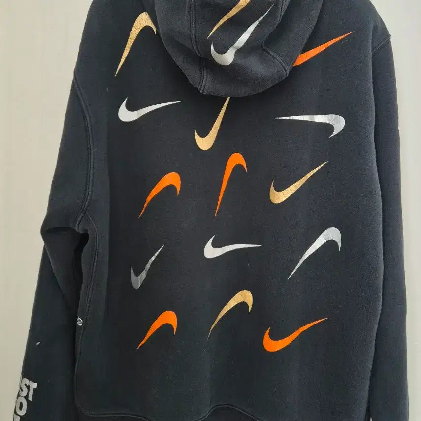 [BUNJANG] Nike Multi Swoosh Hoodie Black / 나이키 멀티 스우시 후드티 블랙!최상품!