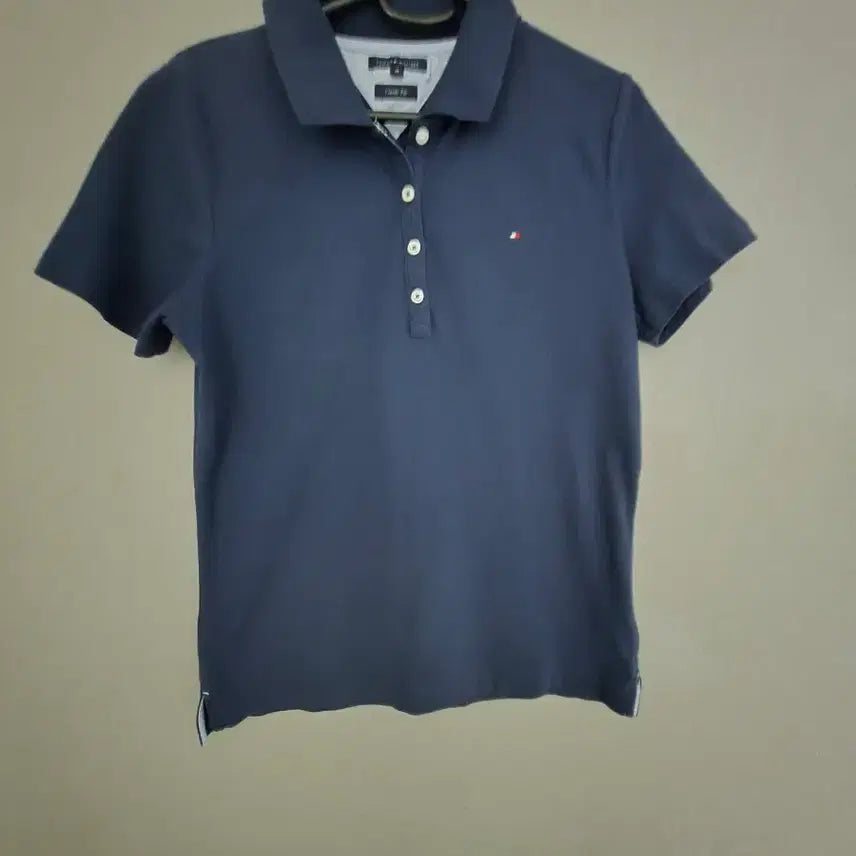 [SOLD OUT] 타미힐피거 네이비 여성 폴로티셔츠 M
