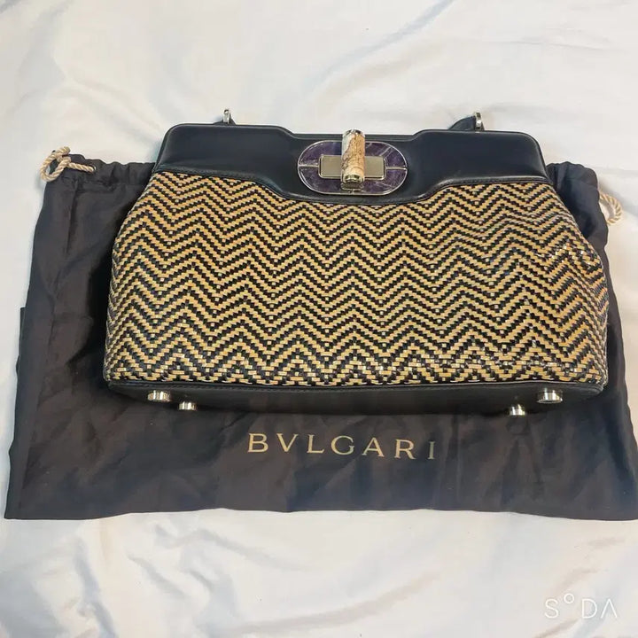 [BUNJANG] Bulgari Isabella Rossellini Tote Bag / 불가리 이사벨라 로셀리티 토트백