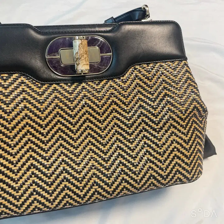 [BUNJANG] Bulgari Isabella Rossellini Tote Bag / 불가리 이사벨라 로셀리티 토트백