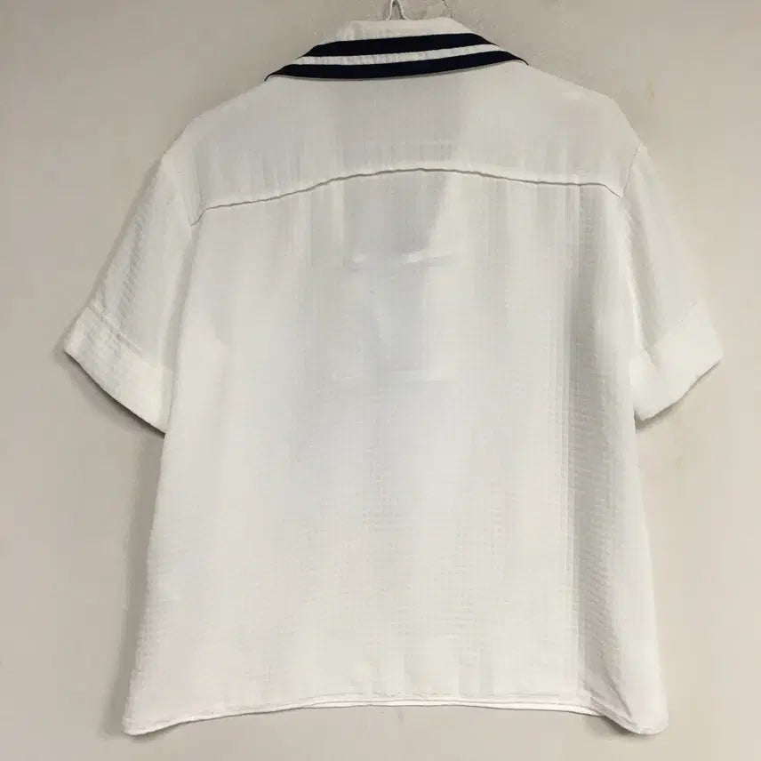 [BUNJANG] Lucky Chouette Open Collar Blouse 36 / 럭키슈에뜨 오픈카라 블라우스 36