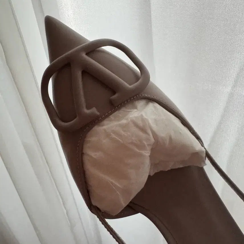 [BUNJANG] Valentino Garavani VLogo Slingback Pumps 36 / 정품. 발렌티노 Garavani V로고 슬링백 펌프스 36 새상품