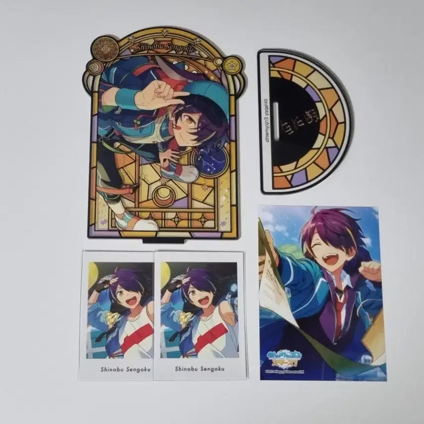 [BUNJANG] Ensemble Stars Shinobu Sengoku Stained Glass Item / 앙스타 앙상블스타즈 센고쿠 시노부 스글 스테인글라스 지류