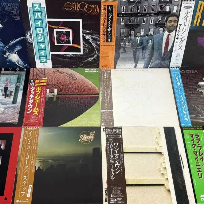 [BUNJANG] Various Fusion Jazz LP Bundle Set / 퓨전 재즈 LP 60장 일괄(조지 벤슨, 밥 제임스, 얼클루)