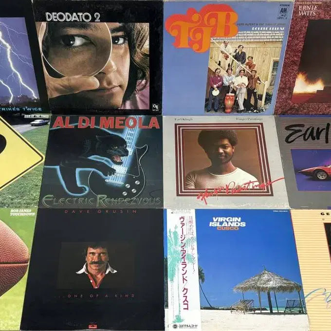 [BUNJANG] Various Fusion Jazz LP Bundle Set / 퓨전 재즈 LP 60장 일괄(조지 벤슨, 밥 제임스, 얼클루)