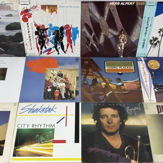 [BUNJANG] Various Fusion Jazz LP Bundle Set / 퓨전 재즈 LP 60장 일괄(조지 벤슨, 밥 제임스, 얼클루)