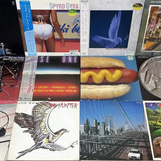 [BUNJANG] Various Fusion Jazz LP Bundle Set / 퓨전 재즈 LP 60장 일괄(조지 벤슨, 밥 제임스, 얼클루)