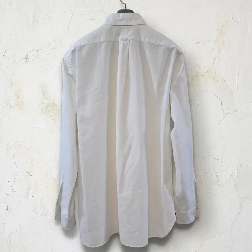 [BUNJANG] Polo Ralph Lauren White Classic Fit Shirt L / (무배)폴로 랄프로렌 화이트 클래식핏 셔츠 L
