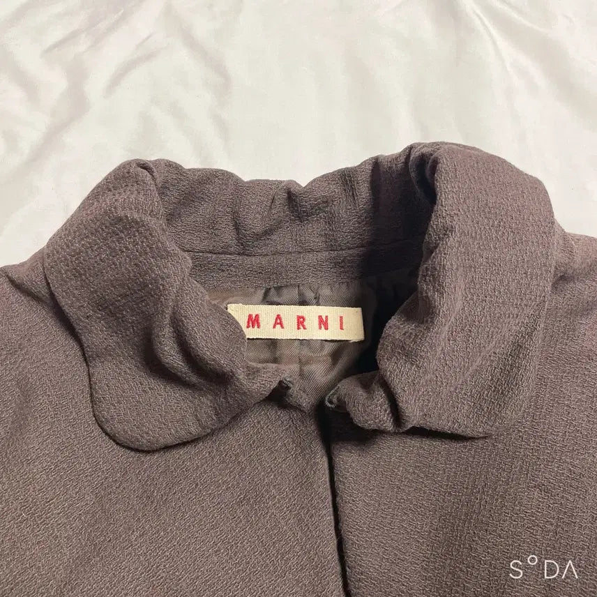 [BUNJANG] Marni Brown Collar Jacket / 마르니 브라운 카라 자켓
