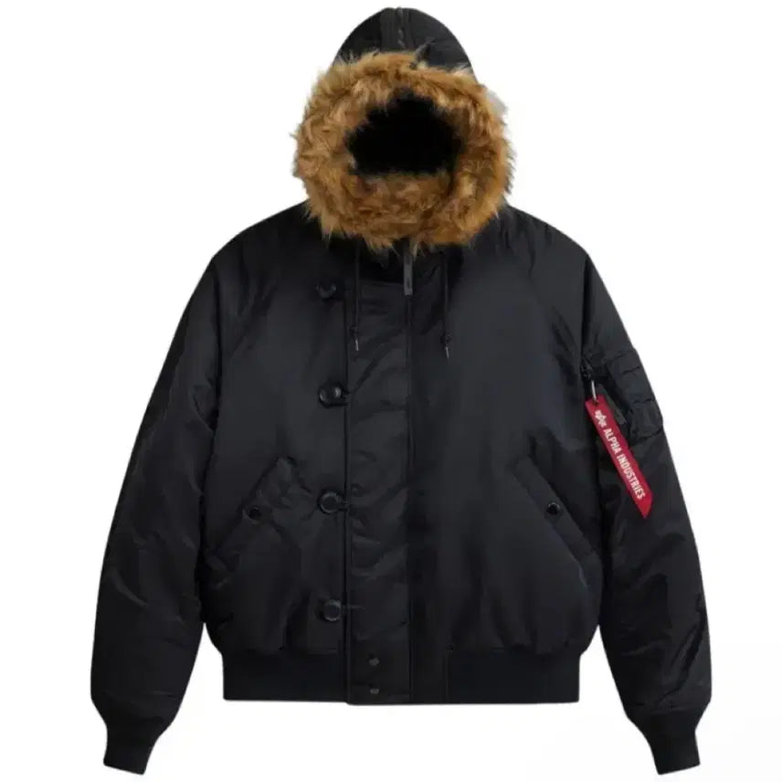 [BUNJANG] Alpha Industries N-2B Flight Jacket Black (Size M) / 알파인더스트리 N-2B 항공자켓 블랙 / M