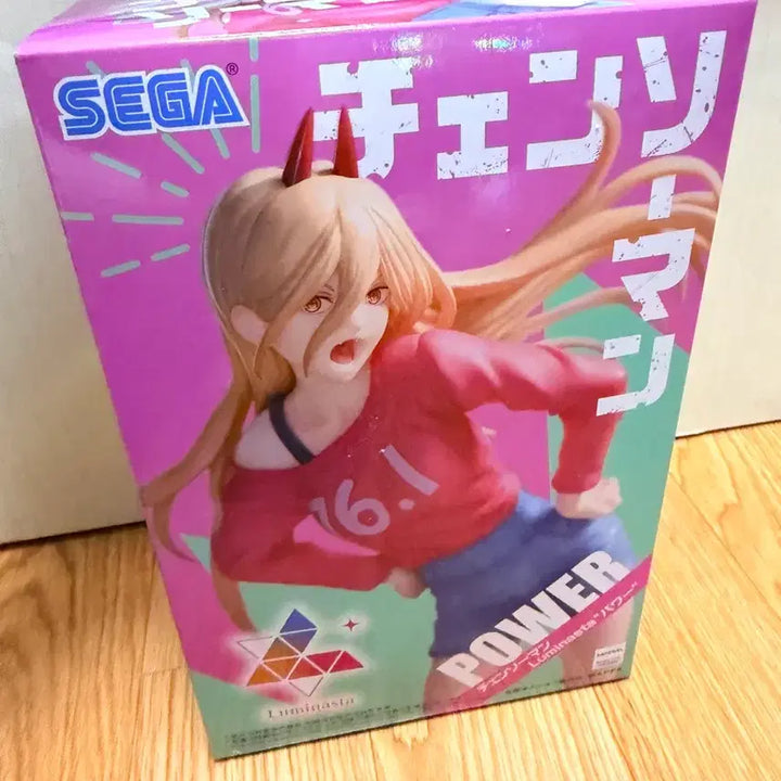 [BUNJANG] Sega Chainsaw Man Power Luminaasta Figure / (미개봉,현물)체인소맨 애니 파워 피규어 세가 루미나스타 고퀄리티