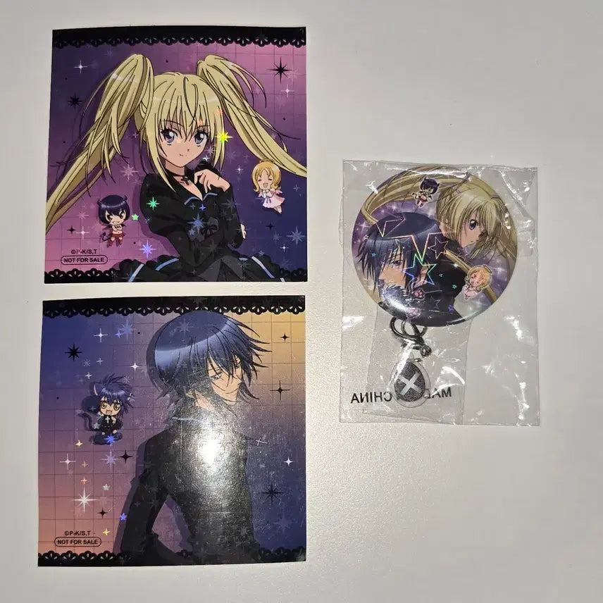 [BUNJANG] Character Chage! Pop Bubble Cafe Collaboration Badge Set / 캐릭캐릭체인지 캐캐체 팝버블 콜라보 카페 뱃지 특전 세라 토마 세트