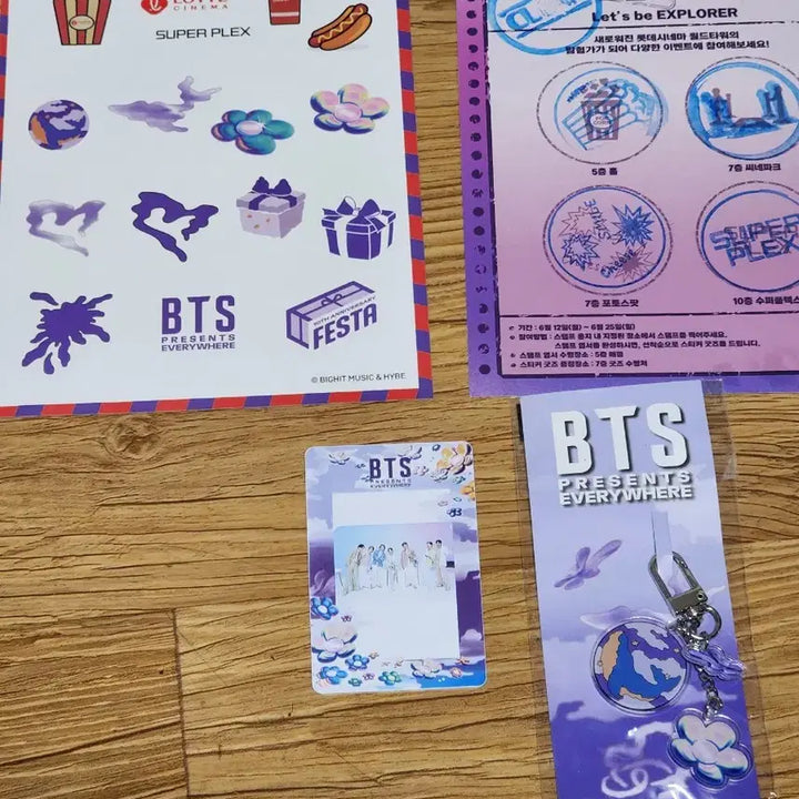 [BUNJANG] BTS Lotte Cinema Stamp Tour Goods / BTS 롯데시네마 스탬프투어 굿즈