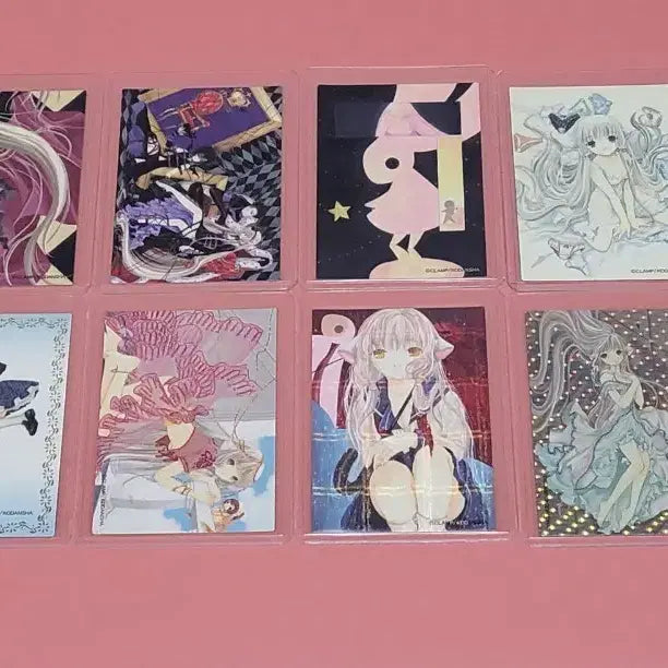 [BUNJANG] Chobits Chii Trading Card Bundle Set / 쵸비츠 치이 트레이딩 카드 고전 굿즈 8장 일괄로 팝니다