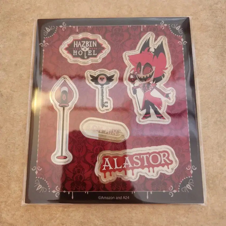 [BUNJANG] Hazbin Hotel Alastor Acrylic Standee / 해즈빈호텔 스마일베이스카페 넨도로이드 프레이크 아크릴 알래스터