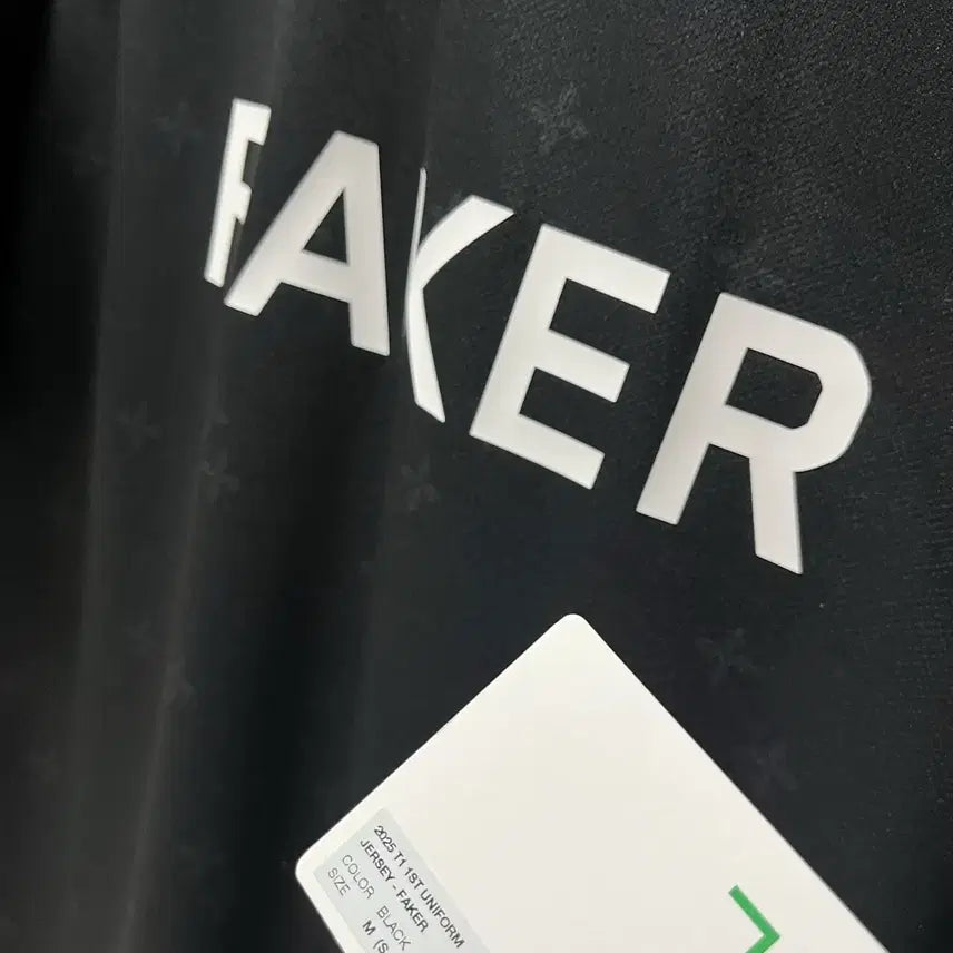 [SOLD OUT] 티원 2025 유니폼 페이커 마킹 M