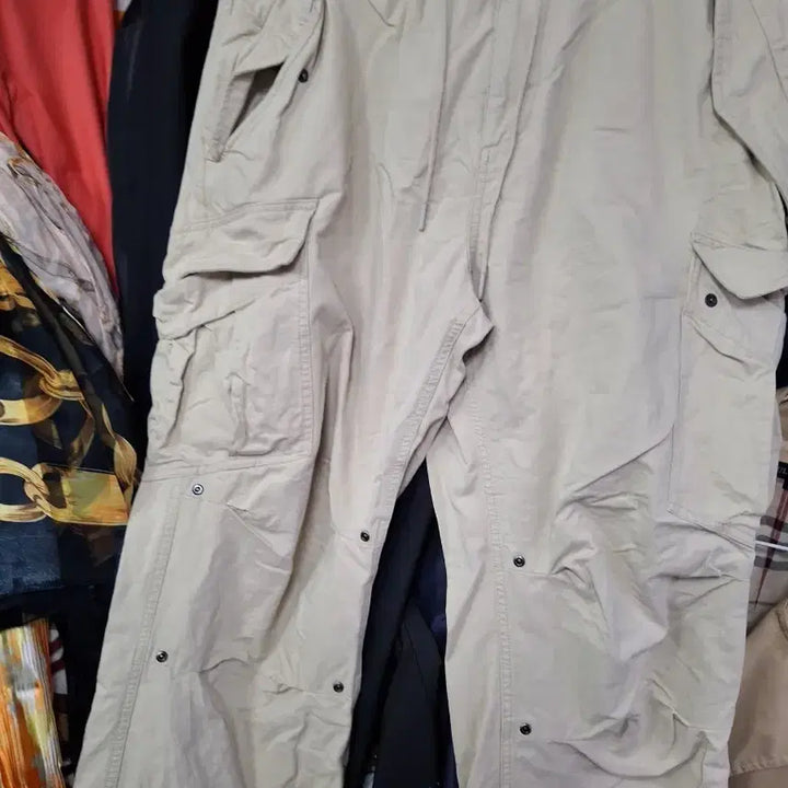 [BUNJANG] Beige Cargo Jogger Pants XXL / 베이지 카고 조거 팬츠 XXL