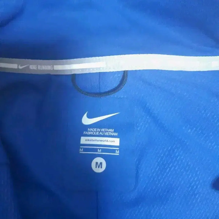 [BUNJANG] Nike Blue Windbreaker Hoodie Zip-Up Size 85 / [상태최상] 나이키 블루 바람막이 후드 집업 85