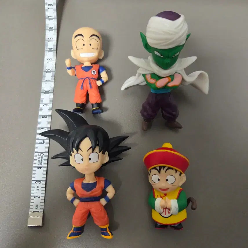 [BUNJANG] Dragon Ball Mini Figures Set of 4 / 드래곤볼 미니 피규어 4종 일괄