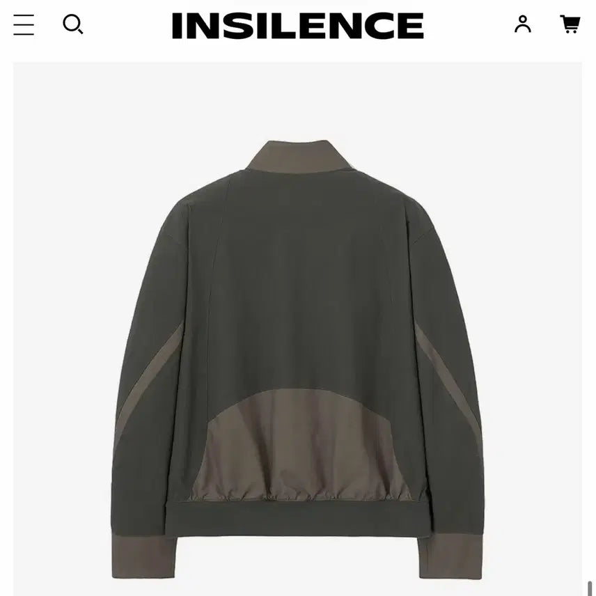 [BUNJANG] In Silence Textured Track Jacket / 인사일런스 텍스처드 트랙 자켓 새상품
