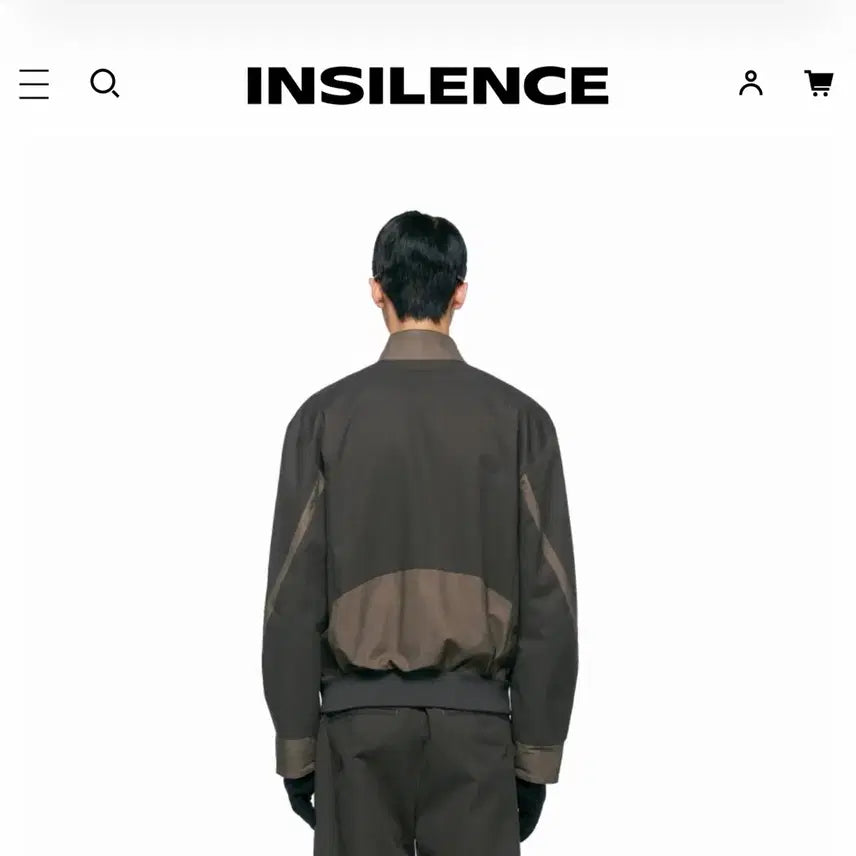 [BUNJANG] In Silence Textured Track Jacket / 인사일런스 텍스처드 트랙 자켓 새상품