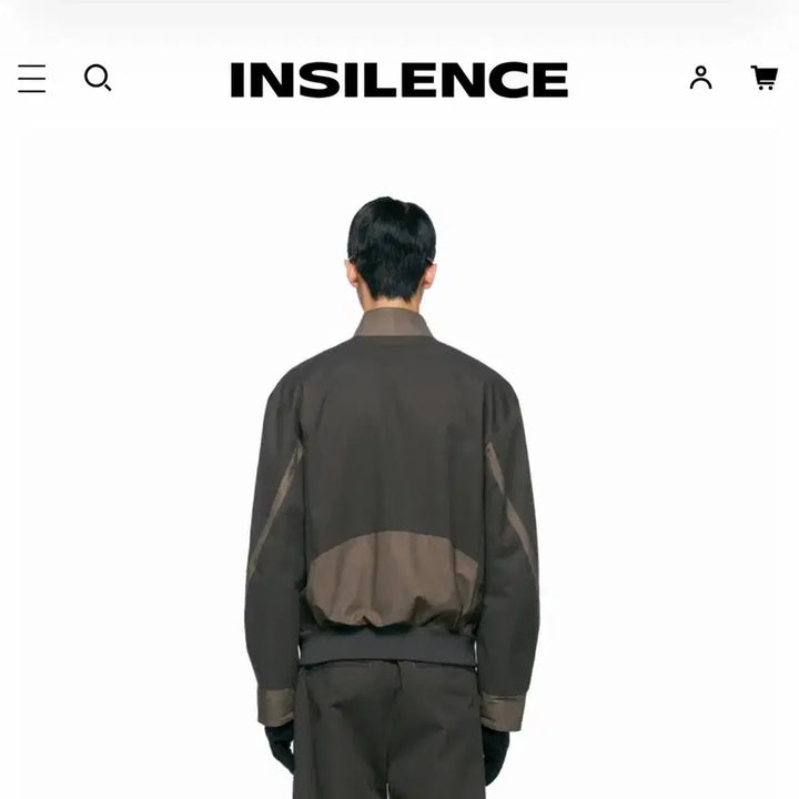 [BUNJANG] In Silence Textured Track Jacket / 인사일런스 텍스처드 트랙 자켓 새상품