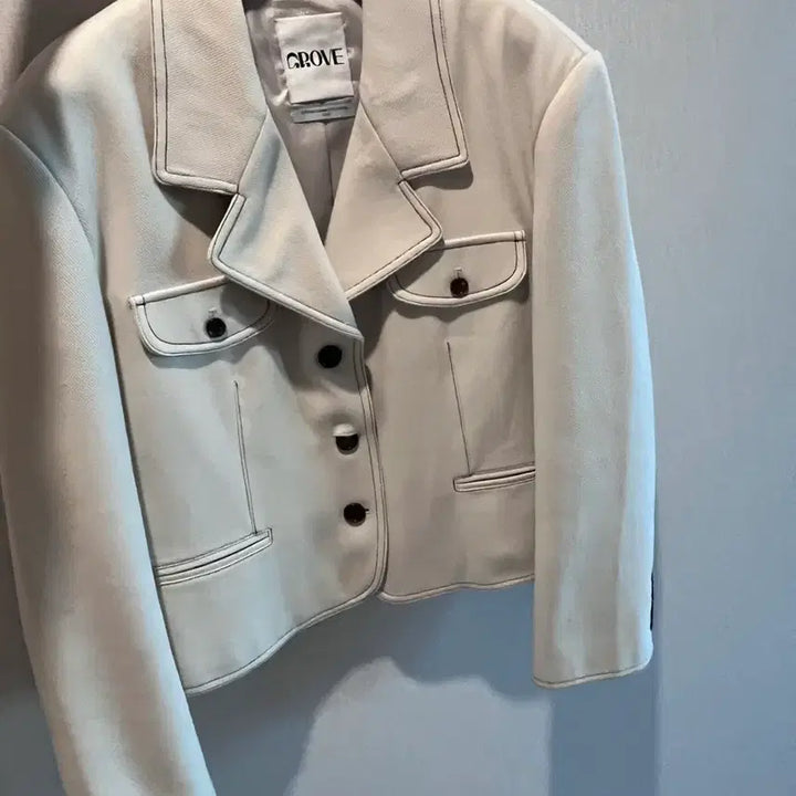 [BUNJANG] Grove Beige Jacket / 그로브 베이지 자켓
