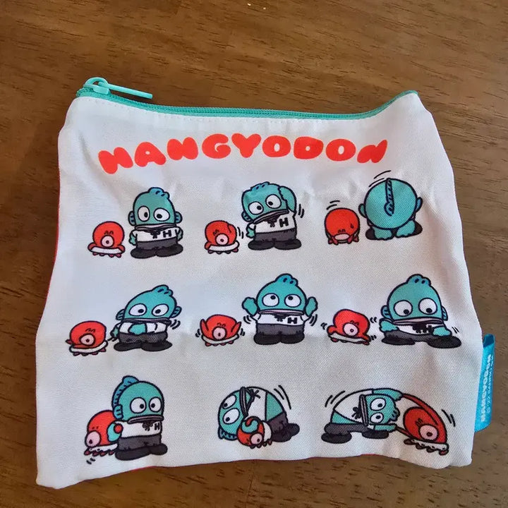 [BUNJANG] Sanrio Hangyodon Pouch / 산리오 한교동 자크 파우치 갸차