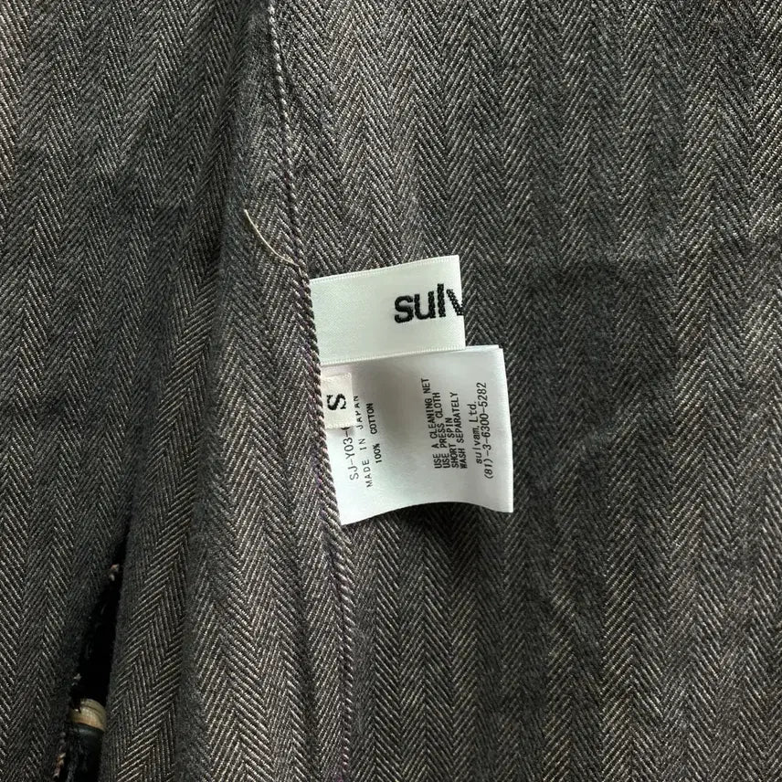 [BUNJANG] Sulvam Herringbone Cotton Shirt / Sulvam shirt