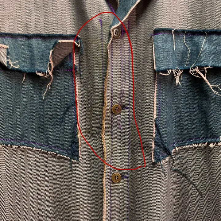 [BUNJANG] Sulvam Herringbone Cotton Shirt / Sulvam shirt