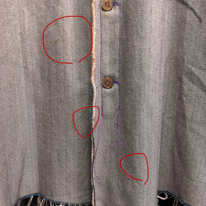 [BUNJANG] Sulvam Herringbone Cotton Shirt / Sulvam shirt