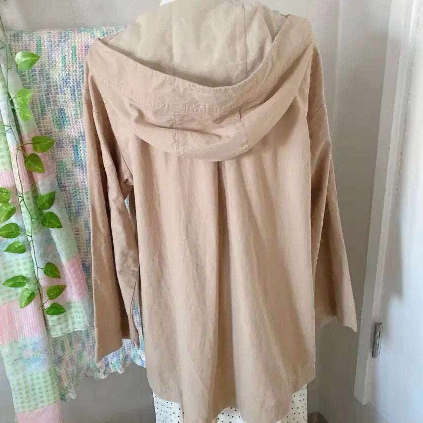 [BUNJANG] Vintage Mori Girl Hooded Spring Jacket / 일본빈티지 모리걸 후드 봄자켓