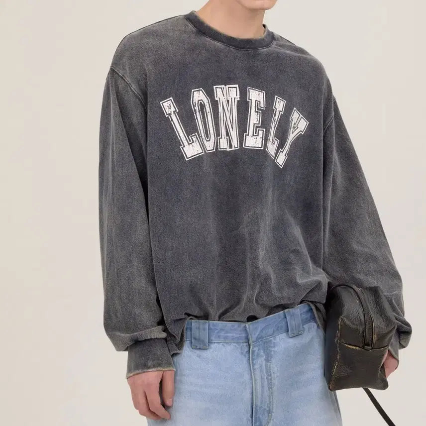 [BUNJANG] Nohant Lovely Sleeveless T-shirt Charcoal / 노앙 러블리 슬리브리스 티셔츠 차콜