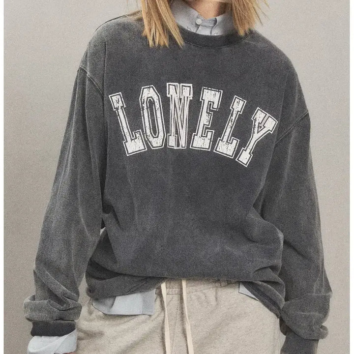 [BUNJANG] Nohant Lovely Sleeveless T-shirt Charcoal / 노앙 러블리 슬리브리스 티셔츠 차콜