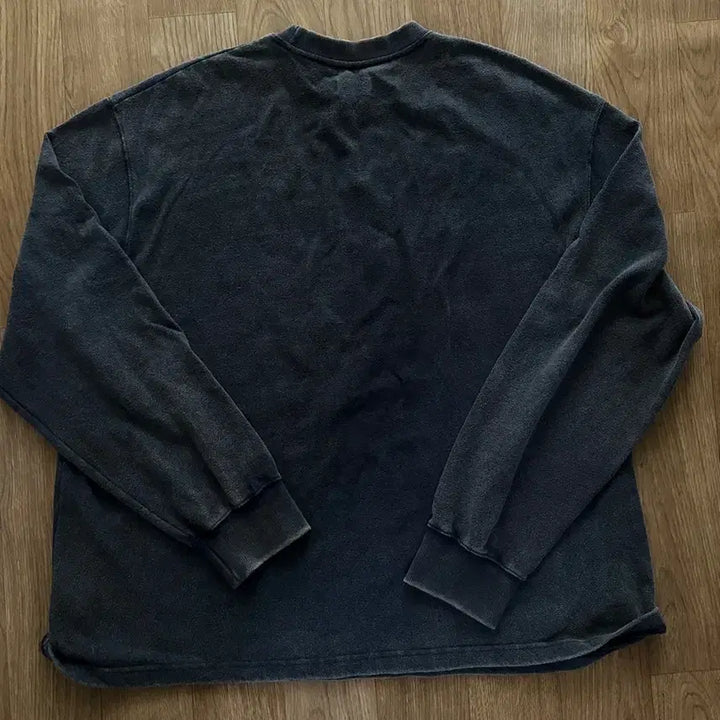 [BUNJANG] Nohant Lovely Sleeveless T-shirt Charcoal / 노앙 러블리 슬리브리스 티셔츠 차콜
