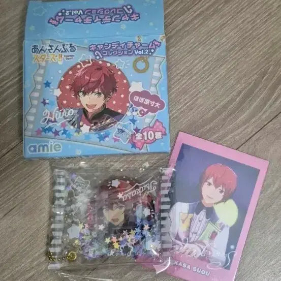 [BUNJANG] Ensemble Stars Suou Tsukasa Candy Charm 8th Anniversary POB Bundle Set / 앙스타 스오우 츠카사 캔디챰 8주년 파샤 캔뱃지 일괄 판매
