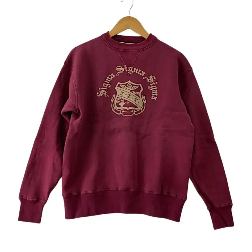 [BUNJANG] Cushman 40s Sigmal Sigma Sigma Cotton Sweatshirt XL / 쿠쉬맨 40s Sigmal Sigma Sigma 코튼 스웻셔츠 XL