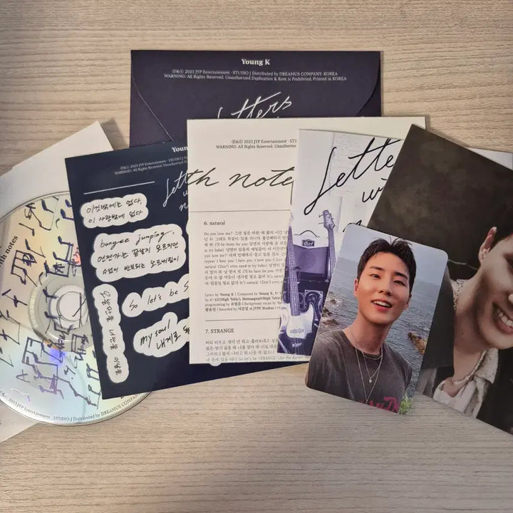 [BUNJANG] Day6 Young K Right Through Me Digipack Bundle Set / 데이식스 영케이 레윗노 디지팩 앨범 일괄