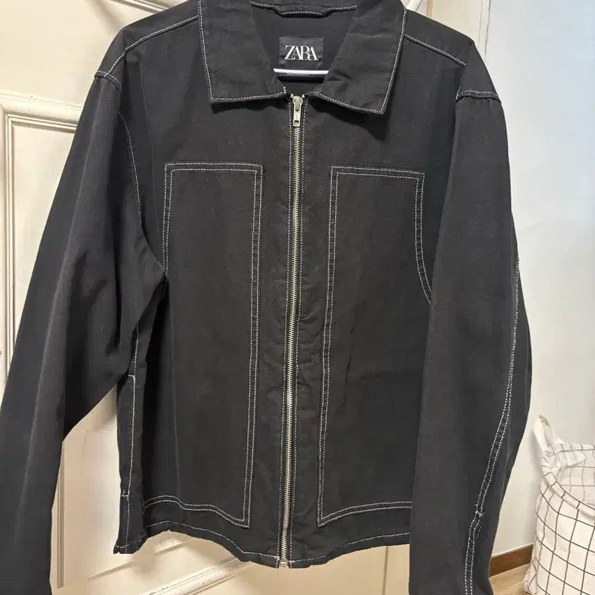 [BUNJANG] Zara Stitch Point Jacket - Size L / 자라 스티치 포인트 자켓 L