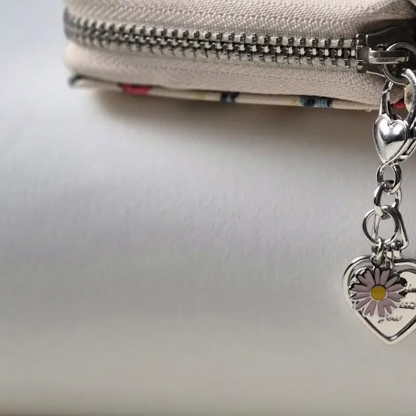 [BUNJANG] Heart Flower Bag/Key Ring / 귀여운 하트 꽃 키링 / 가방 키링 / 데일리 키링