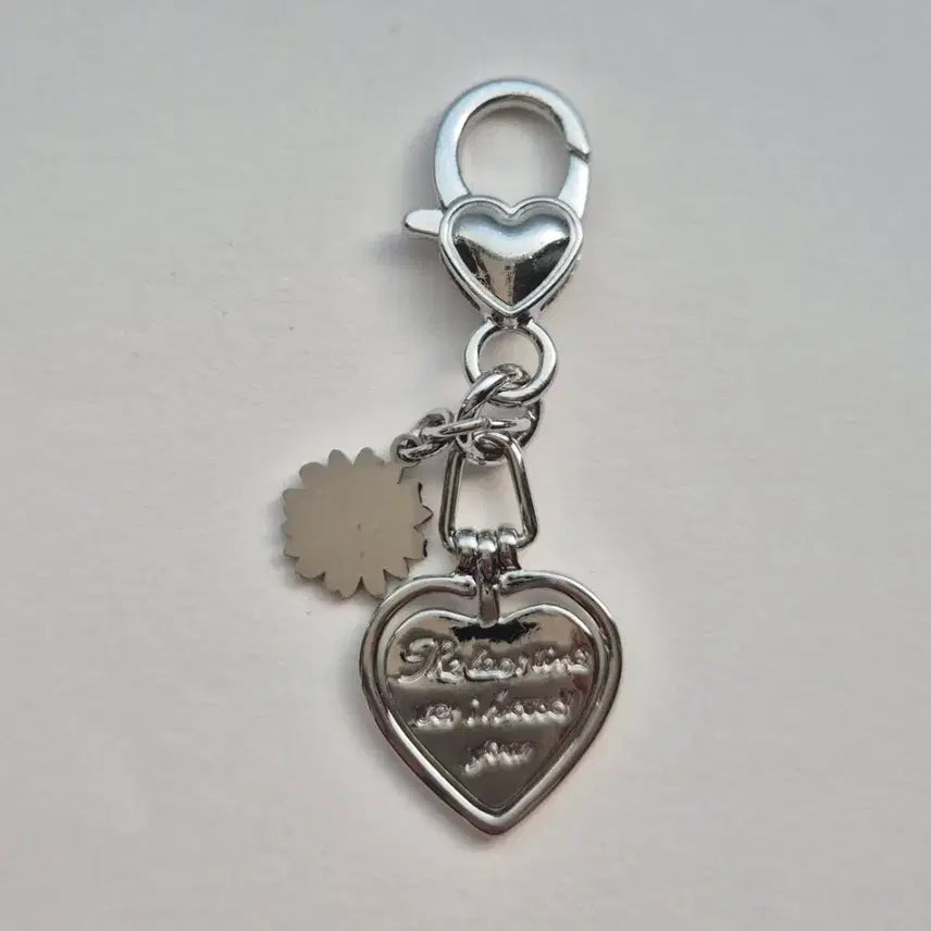 [BUNJANG] Heart Flower Bag/Key Ring / 귀여운 하트 꽃 키링 / 가방 키링 / 데일리 키링