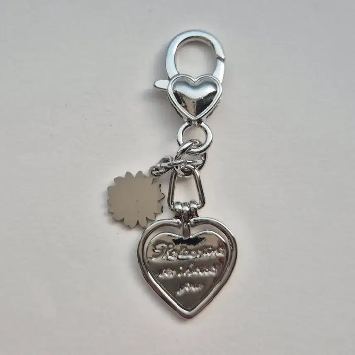 [BUNJANG] Heart Flower Bag/Key Ring / 귀여운 하트 꽃 키링 / 가방 키링 / 데일리 키링
