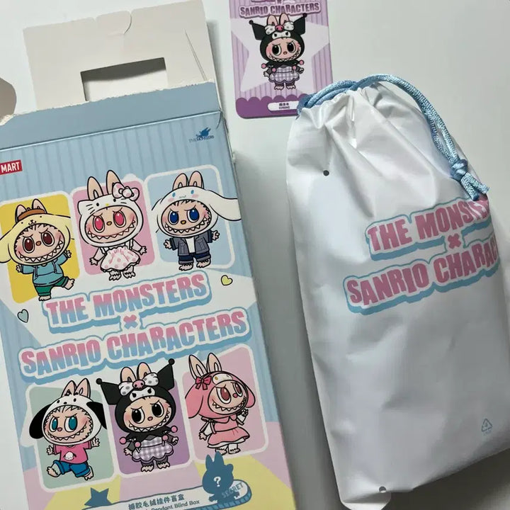 [BUNJANG] Pop Mart Sanrio Kuromi Labubu Riku Keyring / [당일발송] 팝마트 산리오 쿠로미 라부부 새상품 (리쿠 키링)