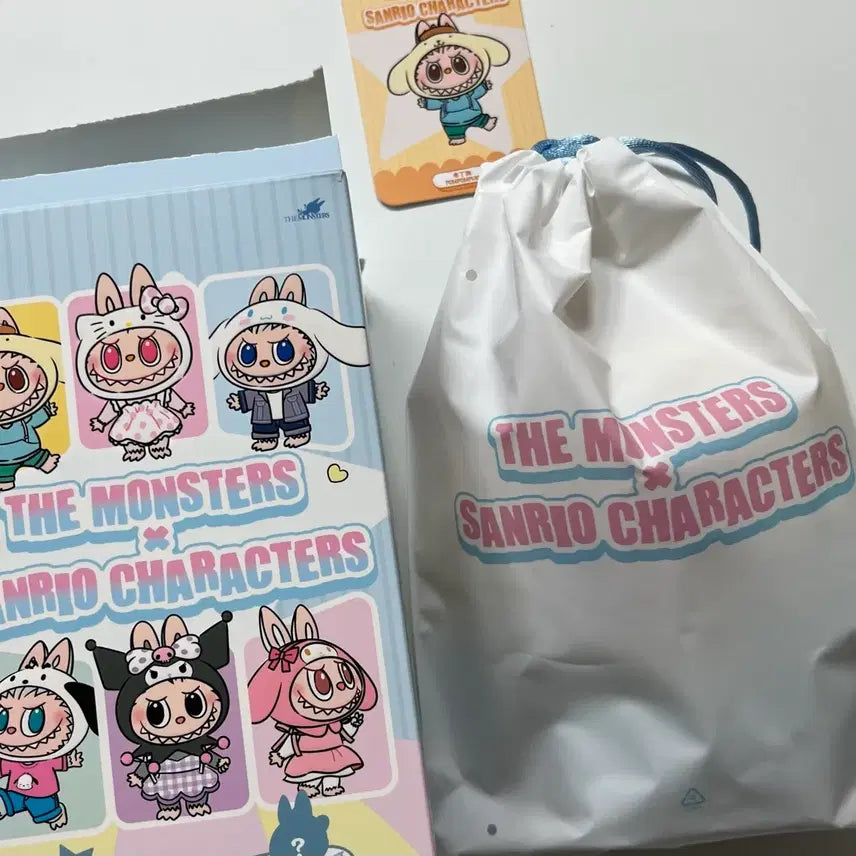 [BUNJANG] Popmart Sanrio Pom Pom Purin Labubu Sakuya Keyring / [당일발송] 팝마트 산리오 폼폼푸린 라부부 새상품 (사쿠야 키링)