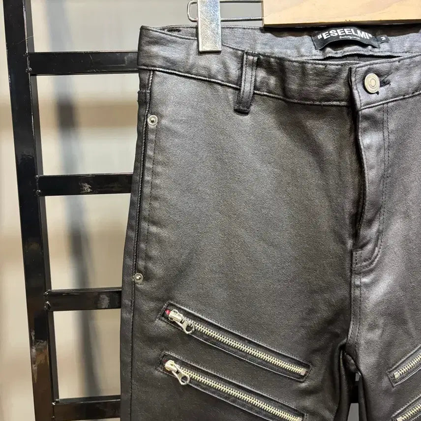 [BUNJANG] Yes Sir Me Eco Leather Pants / (M) 에씰미 에코레더 팬츠